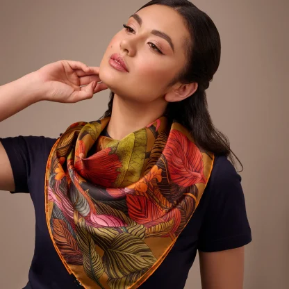 Silk Scarf The True Summer Gold - Image 2