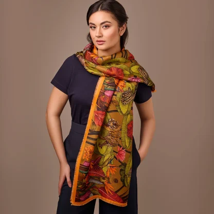 Cashmere Shawl The True Summer Gold - Image 2