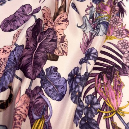 Cashmere Shawl The Jungle Dream Purple - Image 4