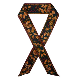 Luxury Silk Twilly Scarf, Ilona Tambor Scarves Collection
