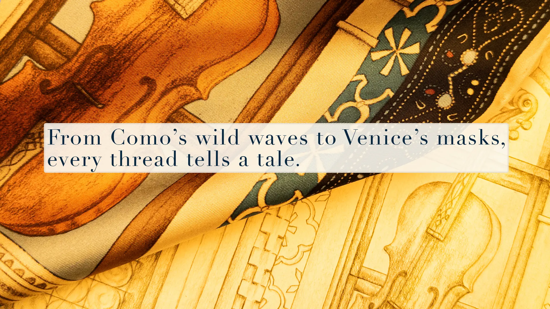 Ilona Tambor silk craftsmanship in Como – hand-illustrated designs and silk production in Italy