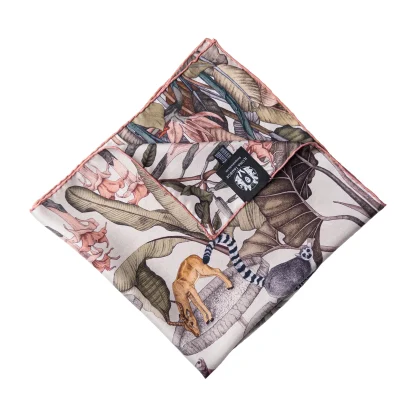 Silk Pocket Square The True Summer Ivory - Image 2