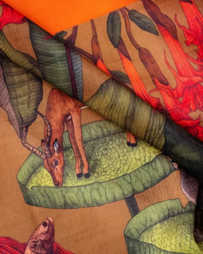 The True Summer Gold - Cotton Silk Pareo - Image 4